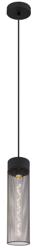 Globo Hanglamp Hans zwart - 15649H