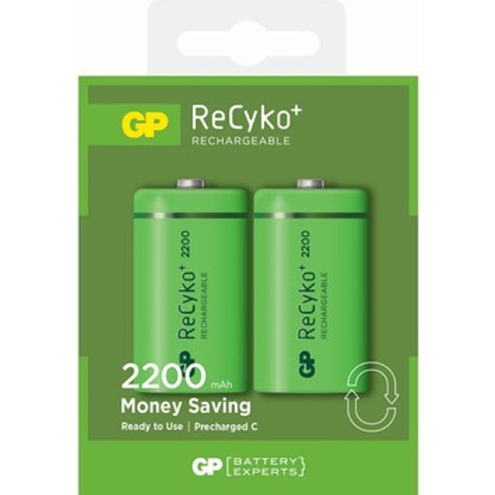 GP Chargeable Battery - C Size 2200 mAh oplaadbaar - 3012415 afbeelding