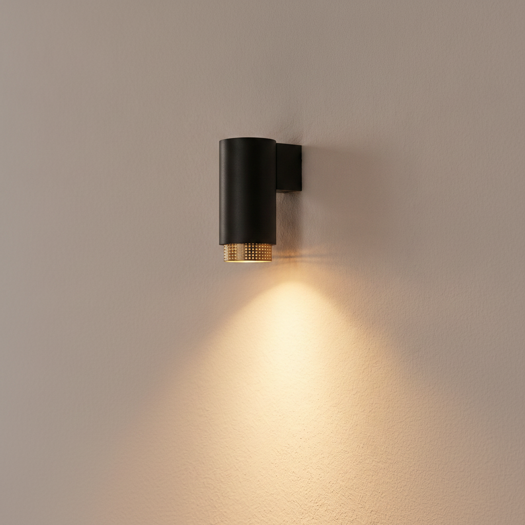 Lyora WandspotNessi zwart met goud - 9011405