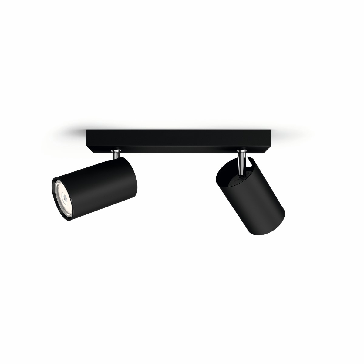 Philips OpbouwspotKosipo 2-lichts zwart - 5059230PN