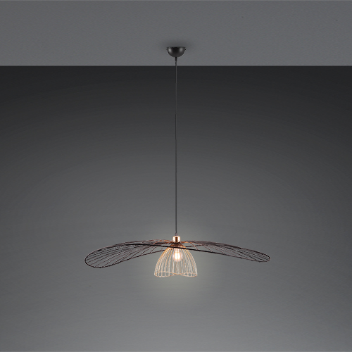 Trio Hanglamp Lauris Ø 100cm zwart - R36791032