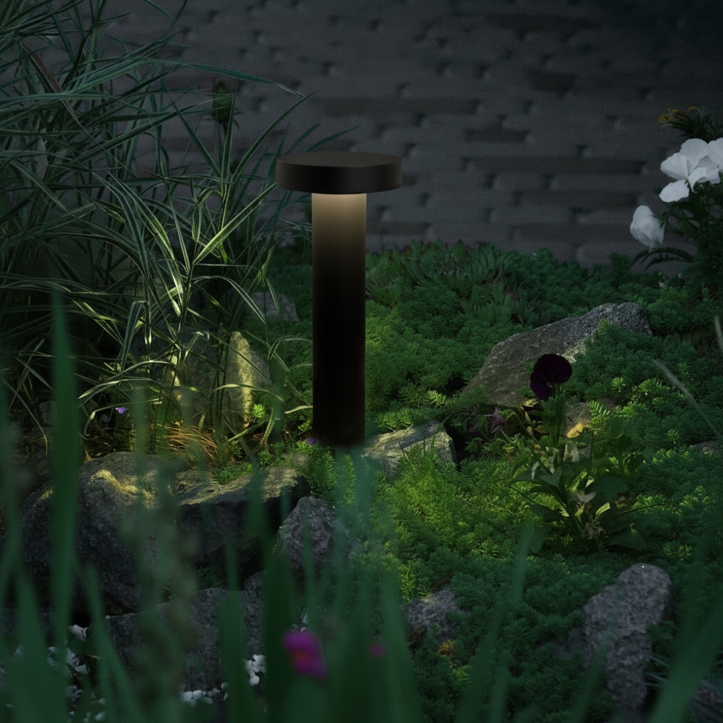 Lyora Desing tuinlampGong zwart 30cm - 3000K - 9923443
