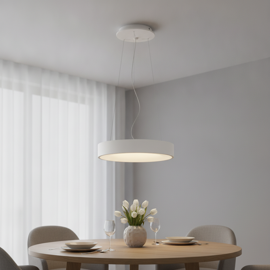 Lyora HanglampRando Thin wit Ø 38cm - 110358