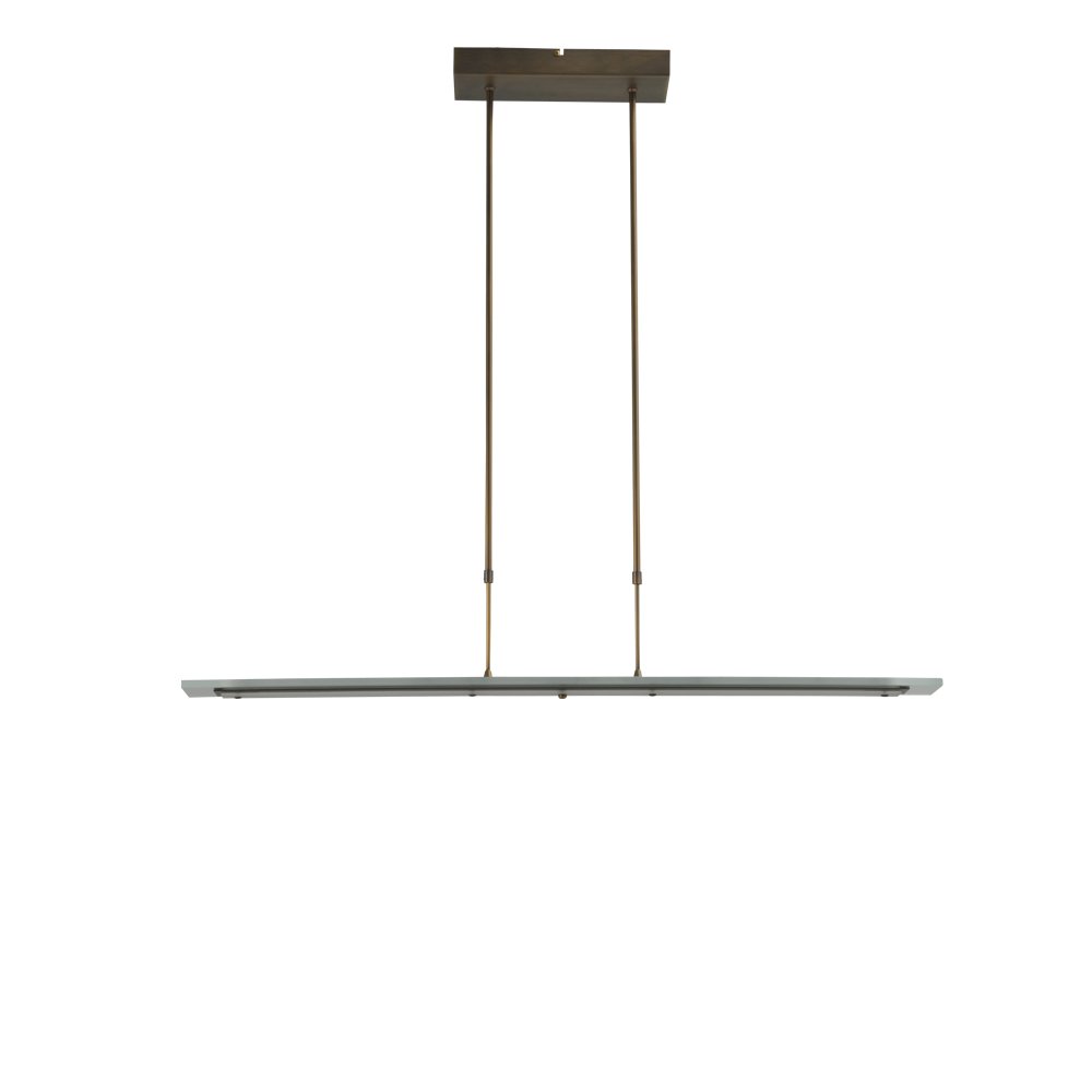 Masterlight Hanglamp eettafel - kantoor Vigo 100cm bruin - 2630-01-06-DW