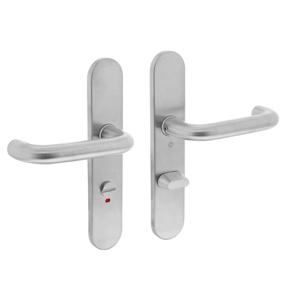 Intersteel Strakke deurklinkRond WC-sluiting 63/8 RVS - 0035.057665