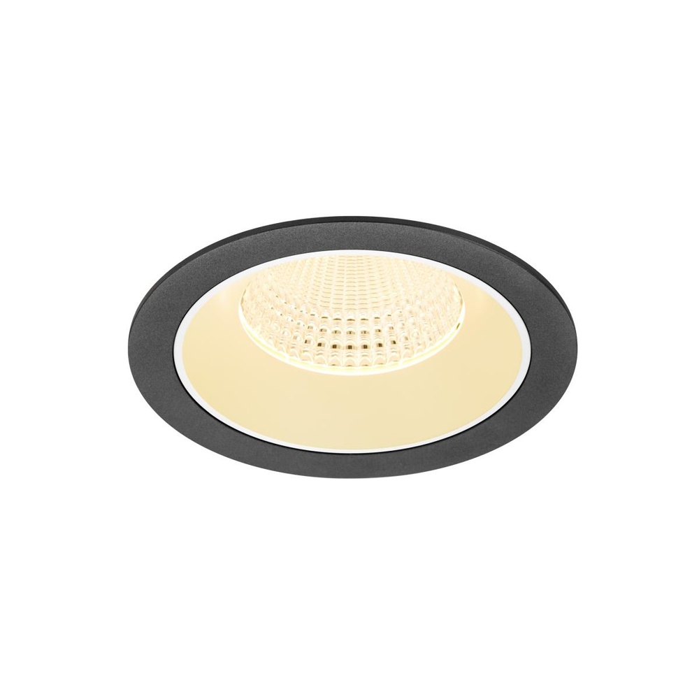 SLV InbouwspotNuminos XL zwart/wit 3000K - 55gr - 1009943