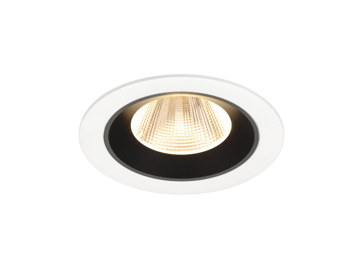 SLV InbouwspotNuminos M wit/zwart 2700K - 20gr - 1009604