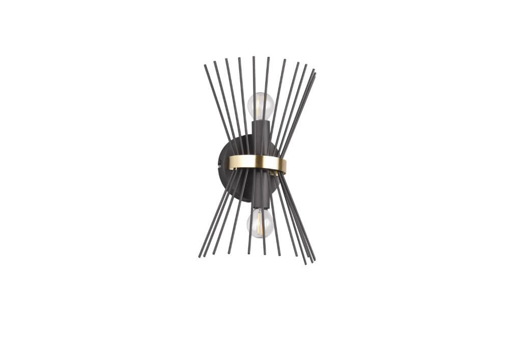 Trio Design wandlampRod zwart - R21532080