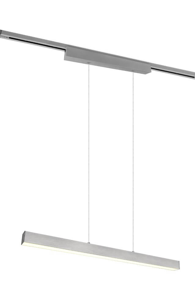 Trio HanglampParos geborsteld metaal - 73043107