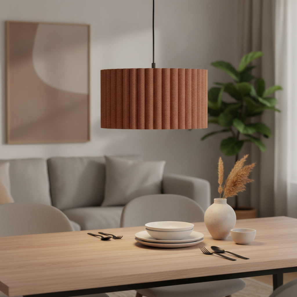 Lyora HanglampNos koffie bruin - 9061124