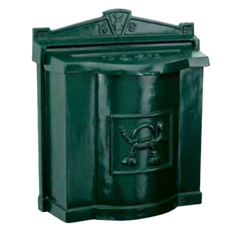 KS Verlichting BrievenbusPostbox B21 muurbus - groen - 1721