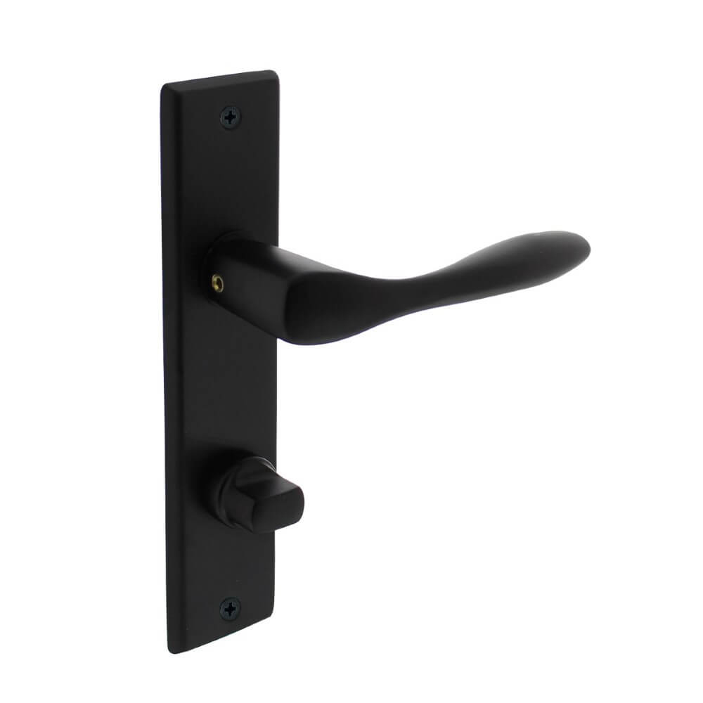 Intersteel DeurklinkBanaan WC-sluiting 63/8 zwart - 0023.020165