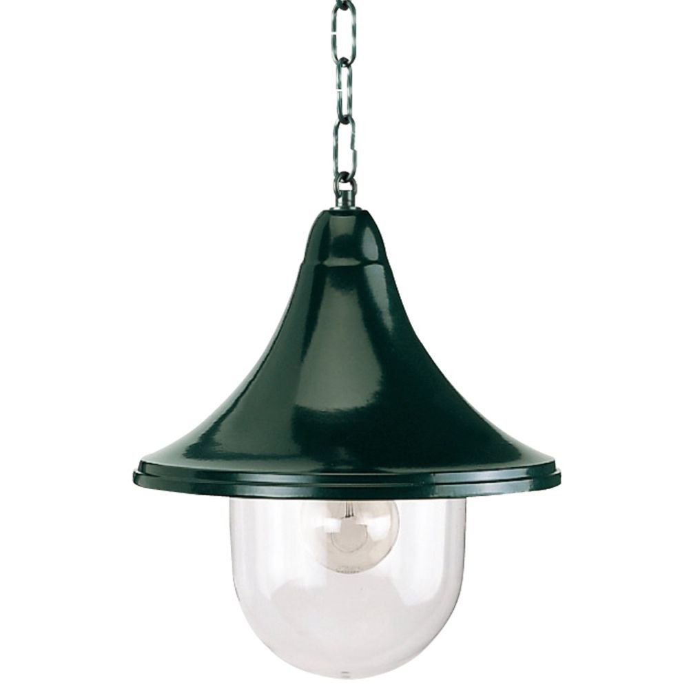 KS Verlichting Klassieke hanglampRimini met ketting - groen - 5145