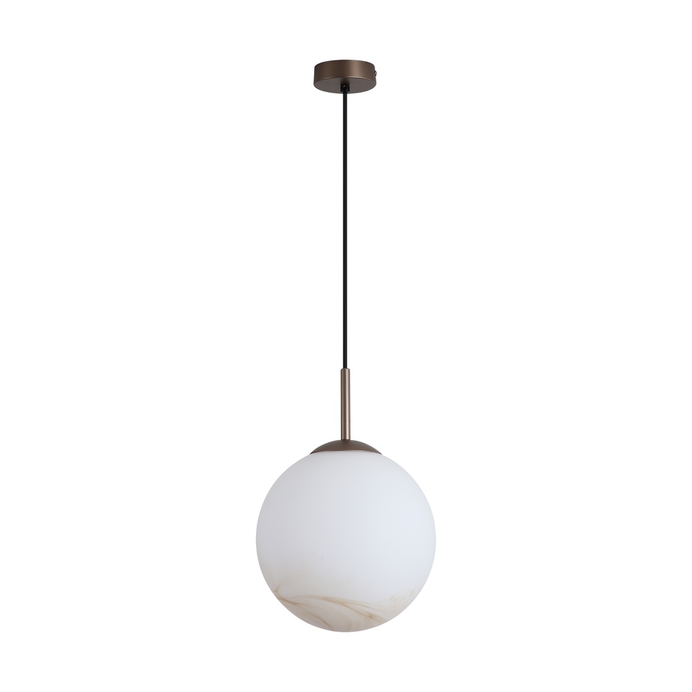 Hanglamp Carrara 1-lichts bruin Searchlight 5,05342E+12