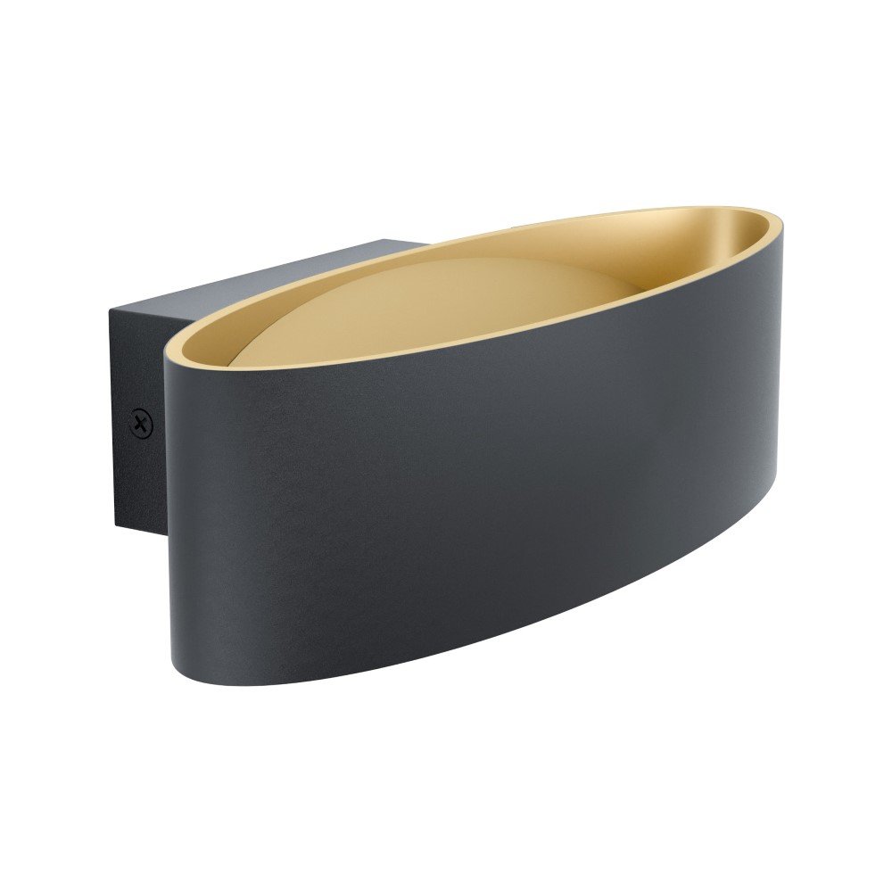 Eglo Zwarte wandspot Maccacari - 98542