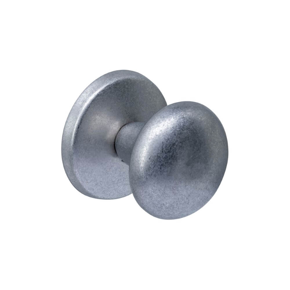 Intersteel VoordeurknopCastor Ø 5,8cm RVS getrommeld - 0034.393036
