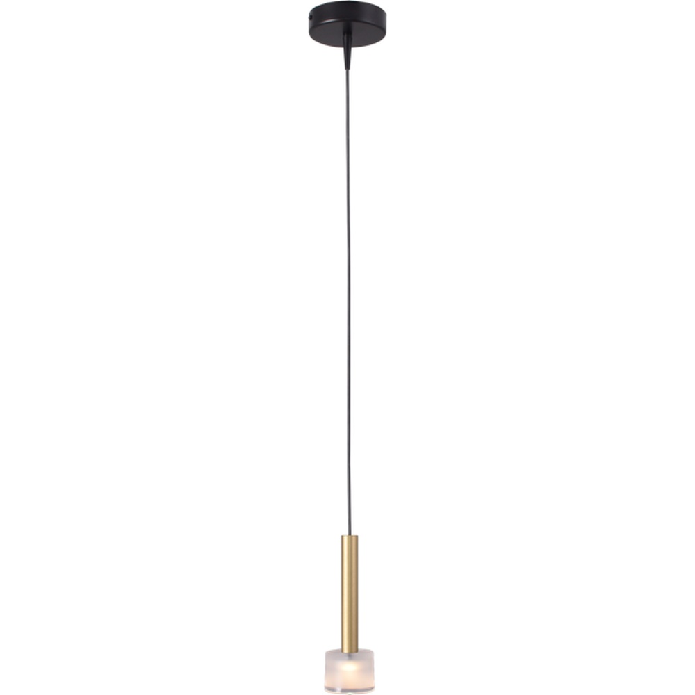 Masterlight Led pendel Fabro mat goud - 2-5-2990