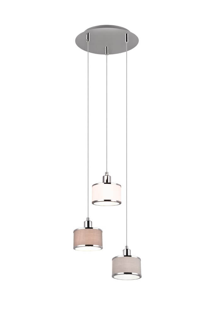 Trio 3-lichts hanglampKaprun rond Ø 29cm - 311630306