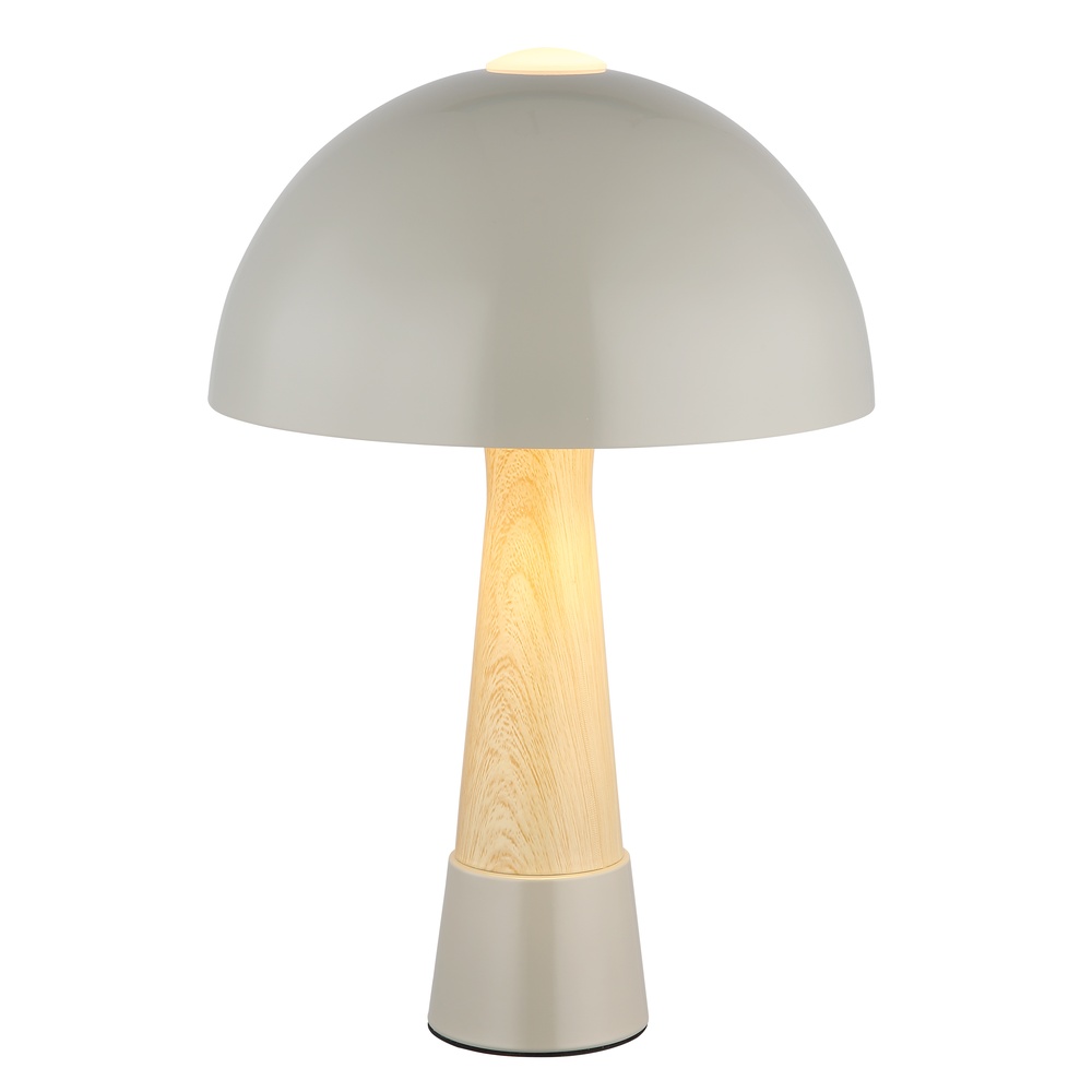 Globo Unieke tafellamp Paulin Ø 25cm grijs - 51570110