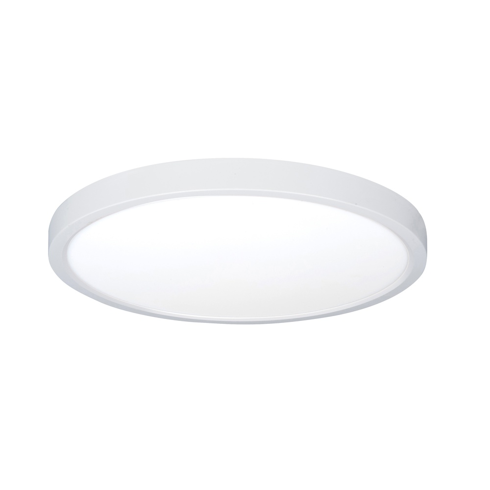 Highlight Witte plafondlamp Piatto Ø 23,5cm - P6640.00