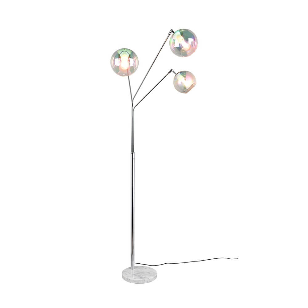 Trio Design vloerlampPaxton chroom - 416900306