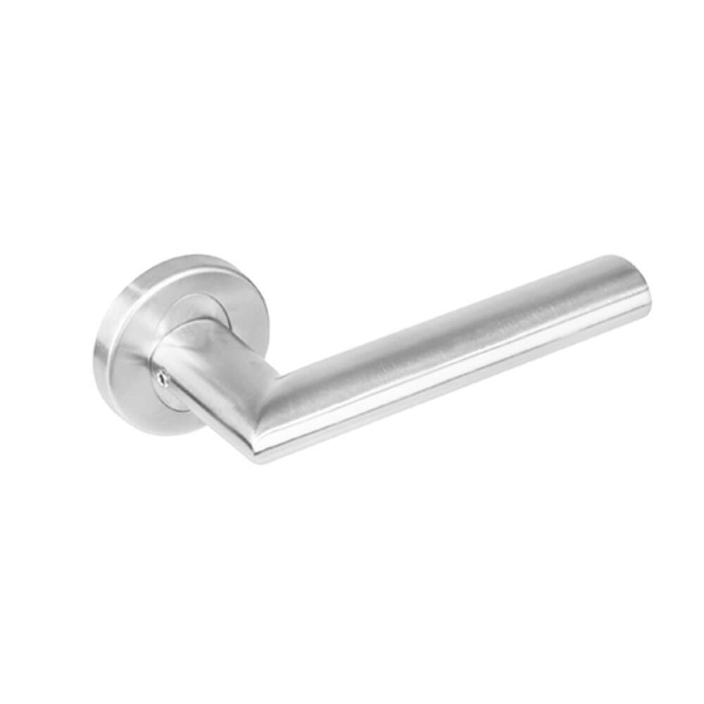 Intersteel DeurklinkGirona rozet met nok RVS - 0035.128302