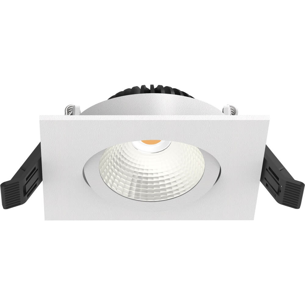 Artdelight Vierkante inbouwspot Dublin wit - DL 15054 WI