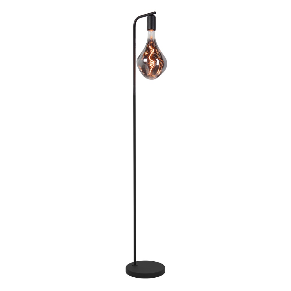 Eglo Zwarte vloerlampCranley 1 1x E27 - 43791