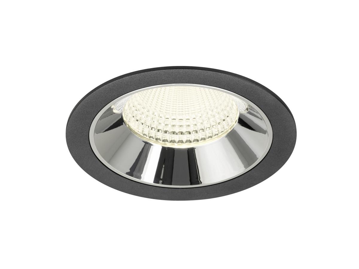 SLV InbouwspotNuminos XL zwart/chroom 4000K - 55gr - 1009962
