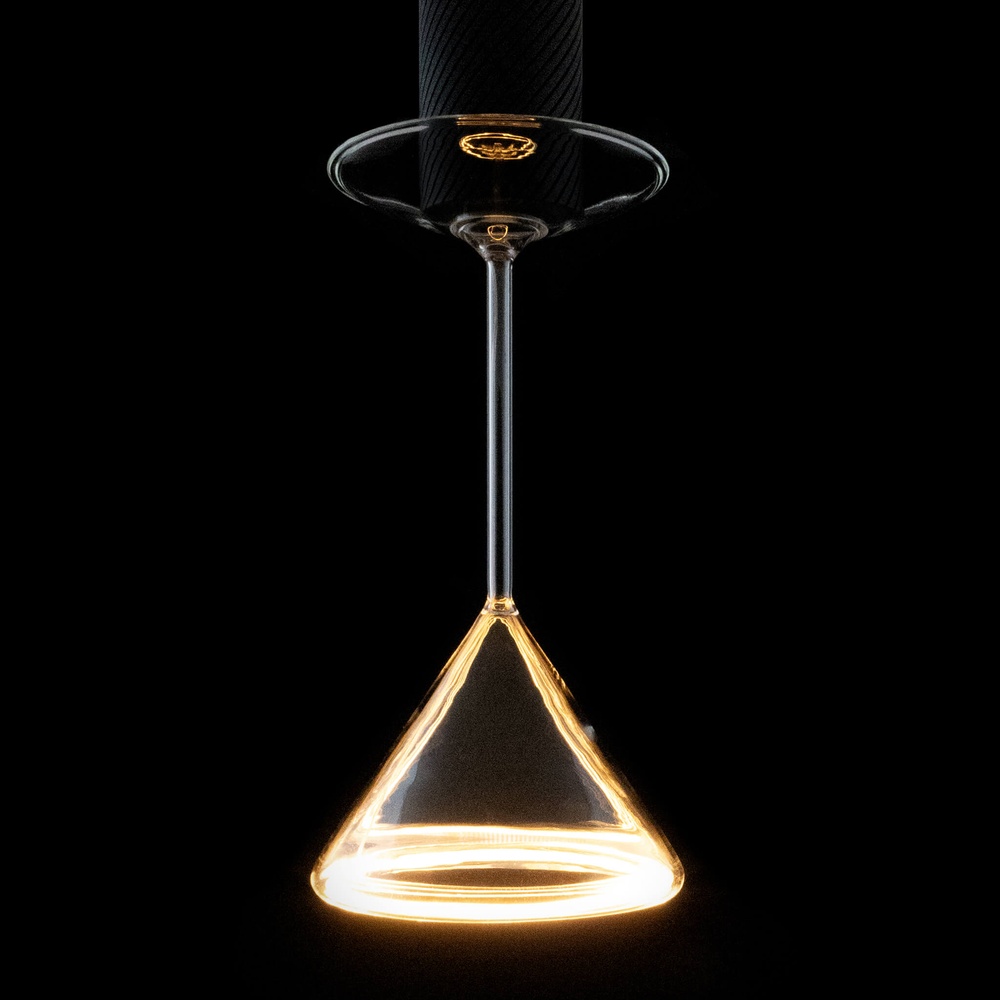 Segula Martiniglas lichtbronFloating helder - 6W - E27 - 600lm - 2200K - Ø 12cm - SG-55460