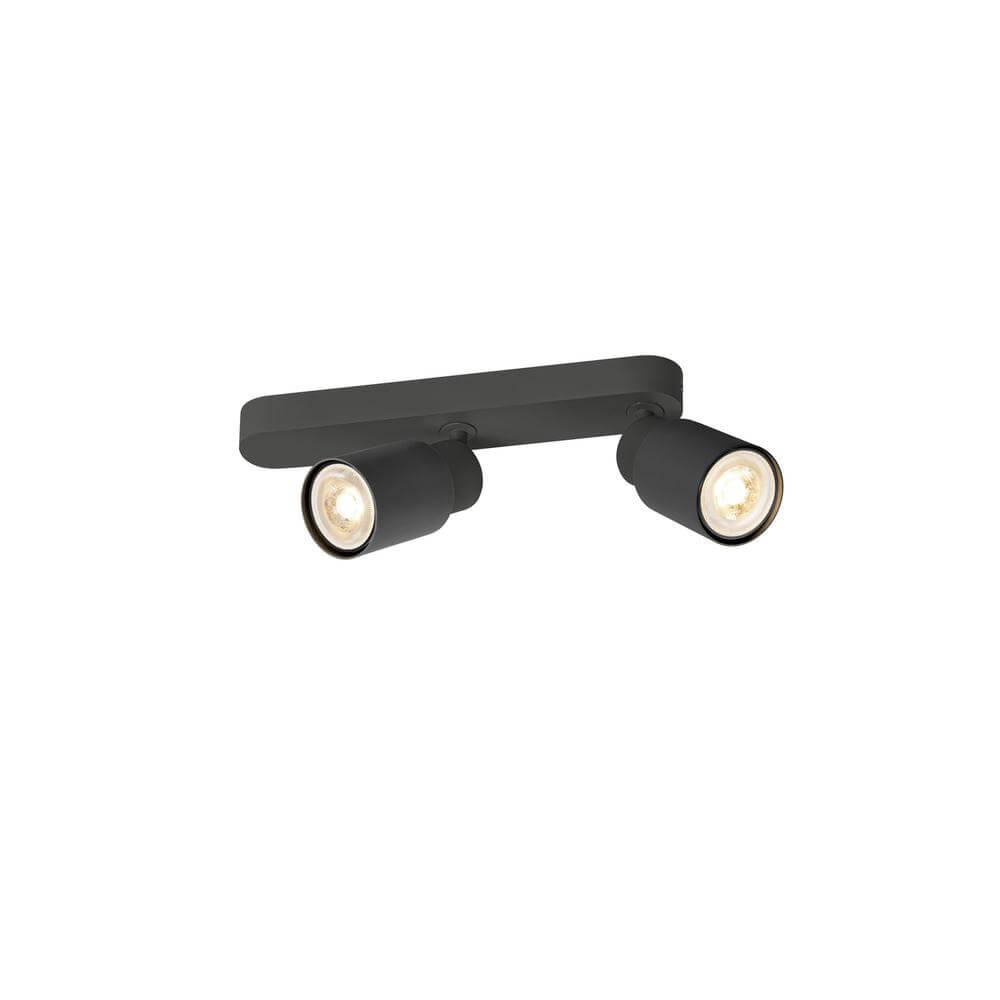 SLV SpotPuri 2.0 Tube zwart dubbel - 1008308