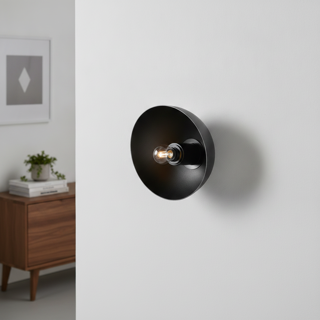 Lyora Design wandlampOnia metaal met zwart - 109483