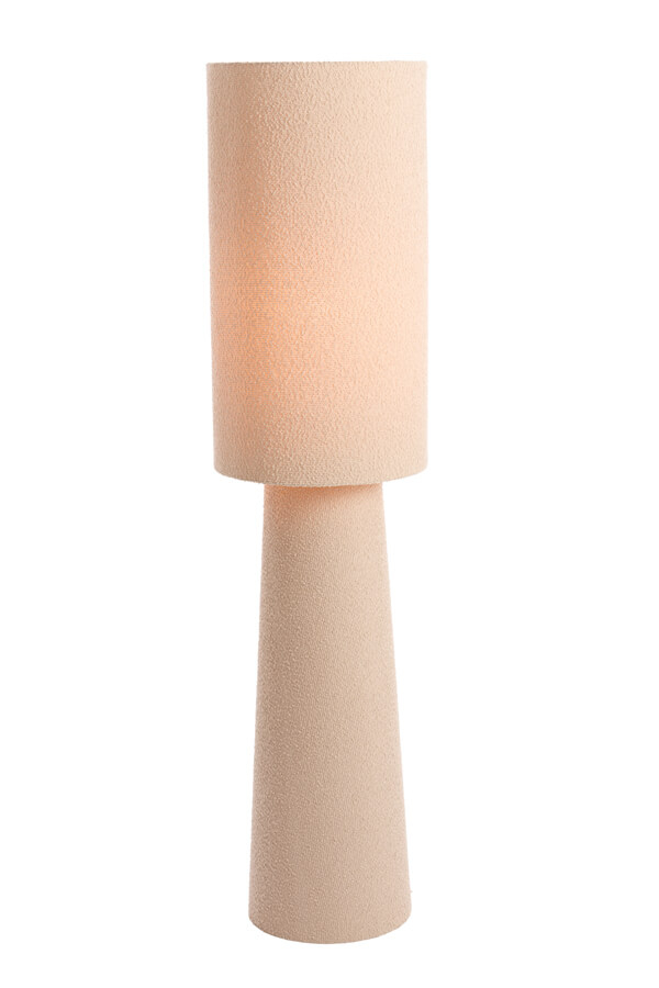 Light & Living Teddy vloerlamp Micky crème Ø 40cm - 1886182