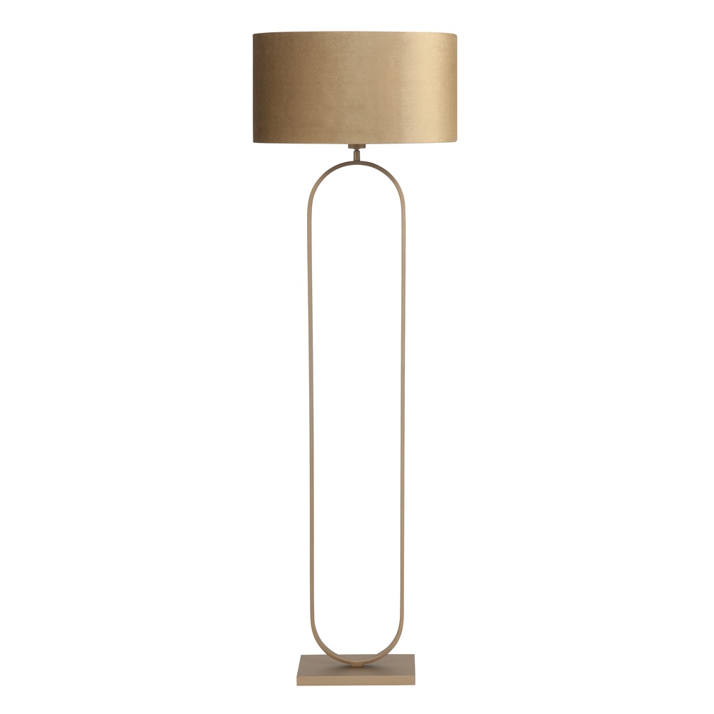 Highlight Design vloerlamp Verona koper brons 161cm - V4290.32 + O4445.10