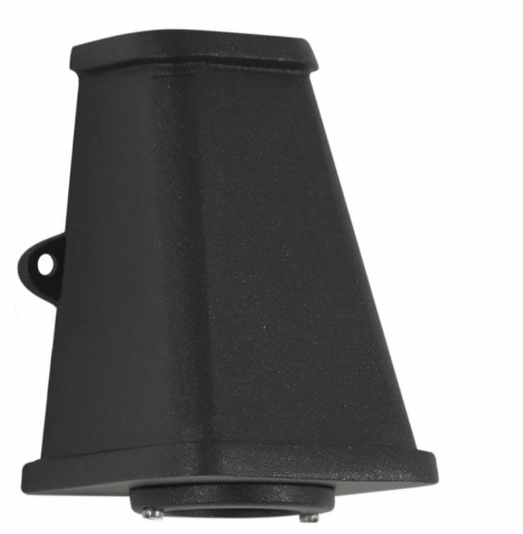 KS Verlichting Zwarte wandspotTriton - 1299D4