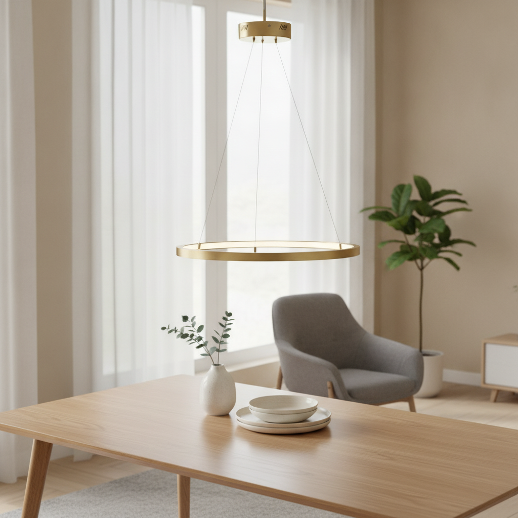 Lyora Gouden hanglampEmpatia design enkel - 110251