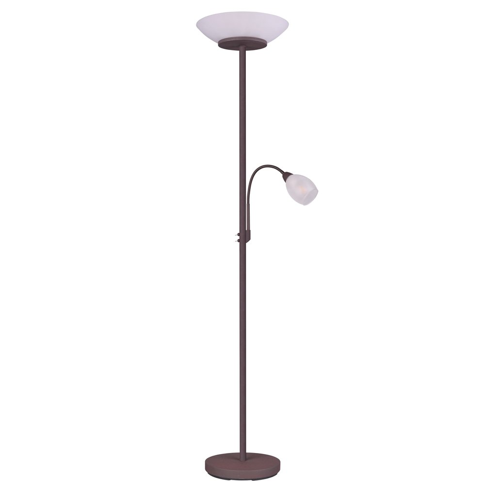Trio Roestbruine leeslamp Gerry - R40063124