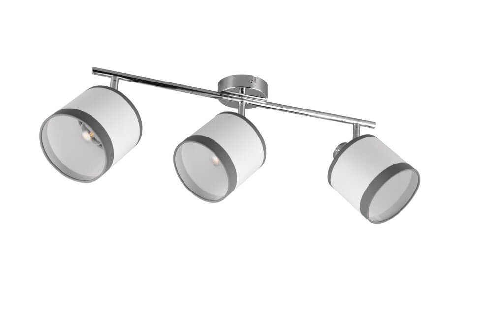 Trio PlafondlampDavos wit 3-lichts - R81553006