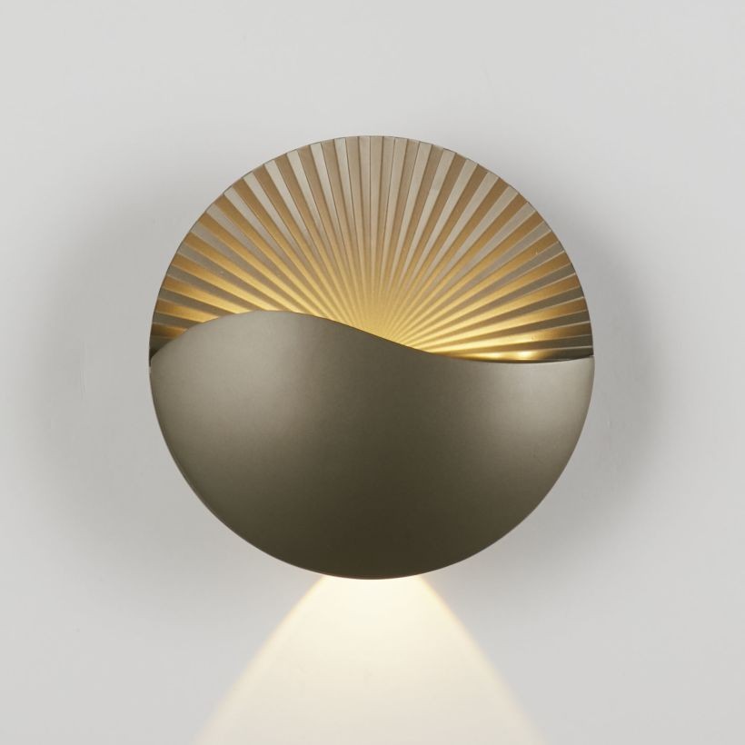 Lyora Moderne wandlamp Sunrise brons - 112098