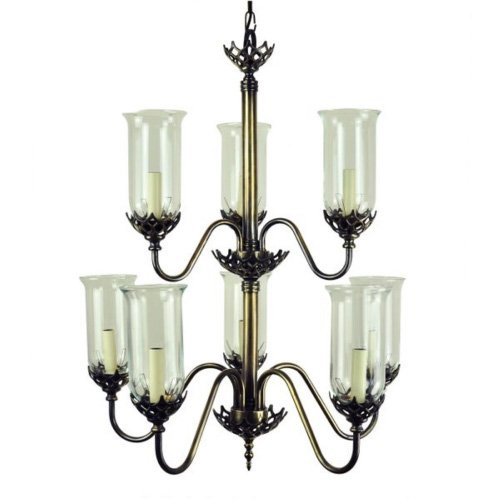 Limehouse Landelijke hanglamp Gothic antiek koper (ANT) - 719P3P5G