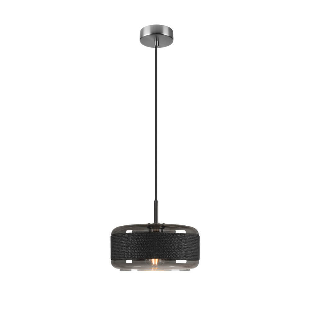 SLV HanglampPantilo Rope 27 smoke glas - Ø 25cm - 1007598
