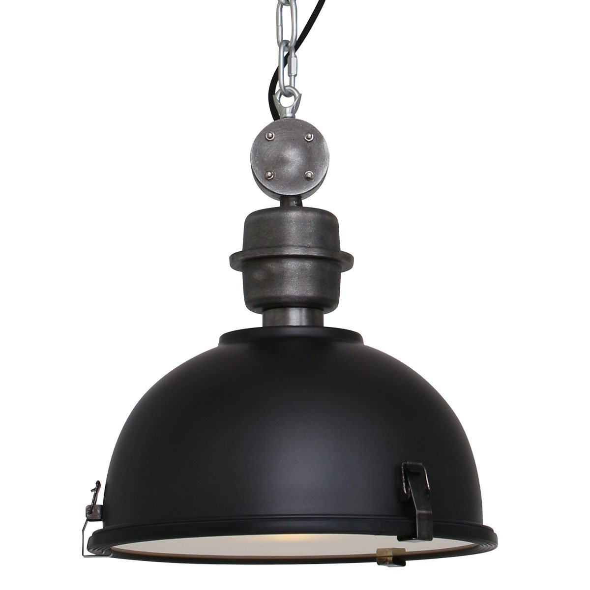 Steinhauer HanglampBikkel industrieel zwart - 7978ZW