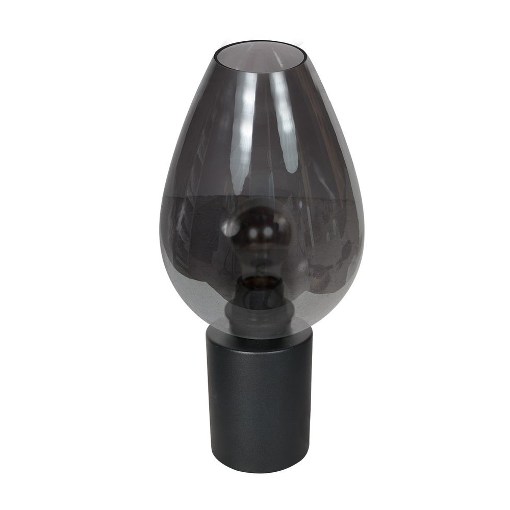 Steinhauer TafellampBloeba smoke glas Ø 22,5cm - 4377ZW