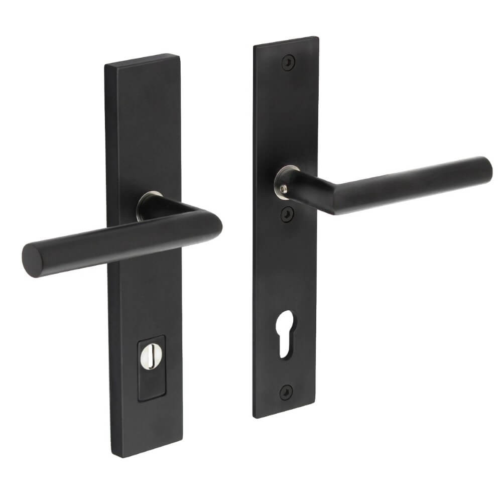 Intersteel AchterdeurbeslagAurano kerntrekbeveiliging PC 92mm recht zwart - 0023.396349Z