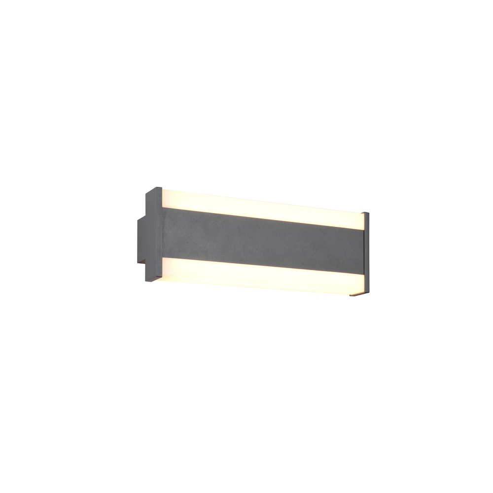 Trio WandlampDawson design antraciet 30cm - 246360142