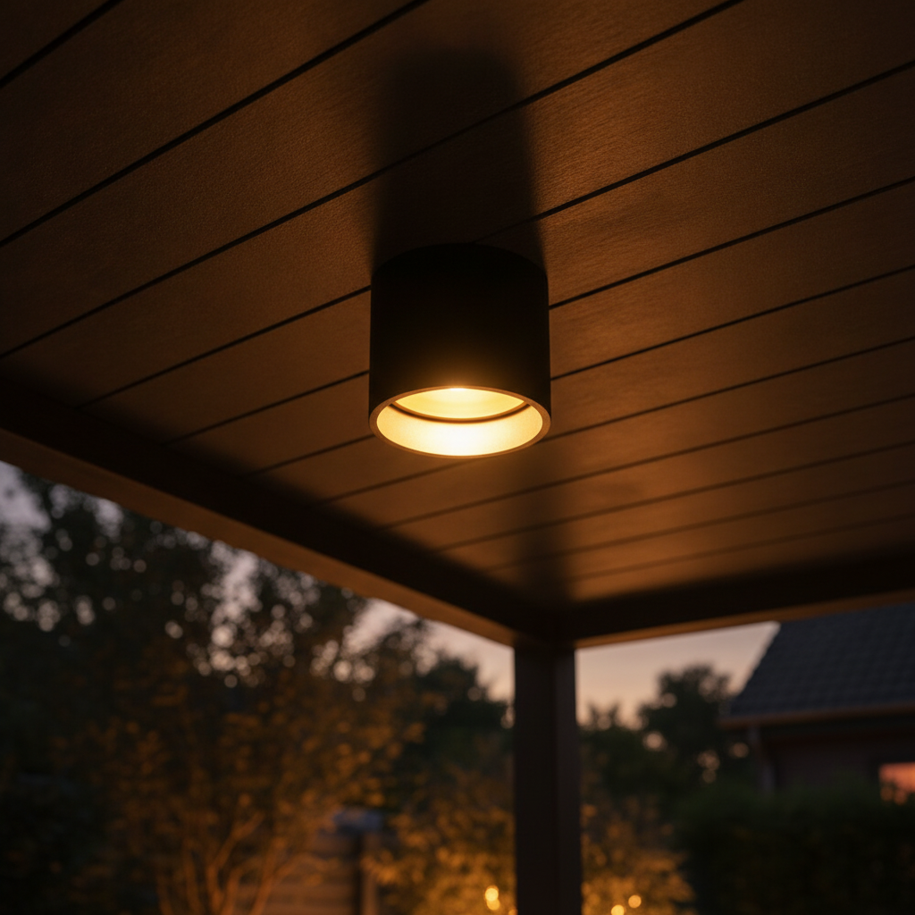 Artdelight Plafondlamp Ormond zwart met gouden binnenkant - PL ORMOND ZW-MG