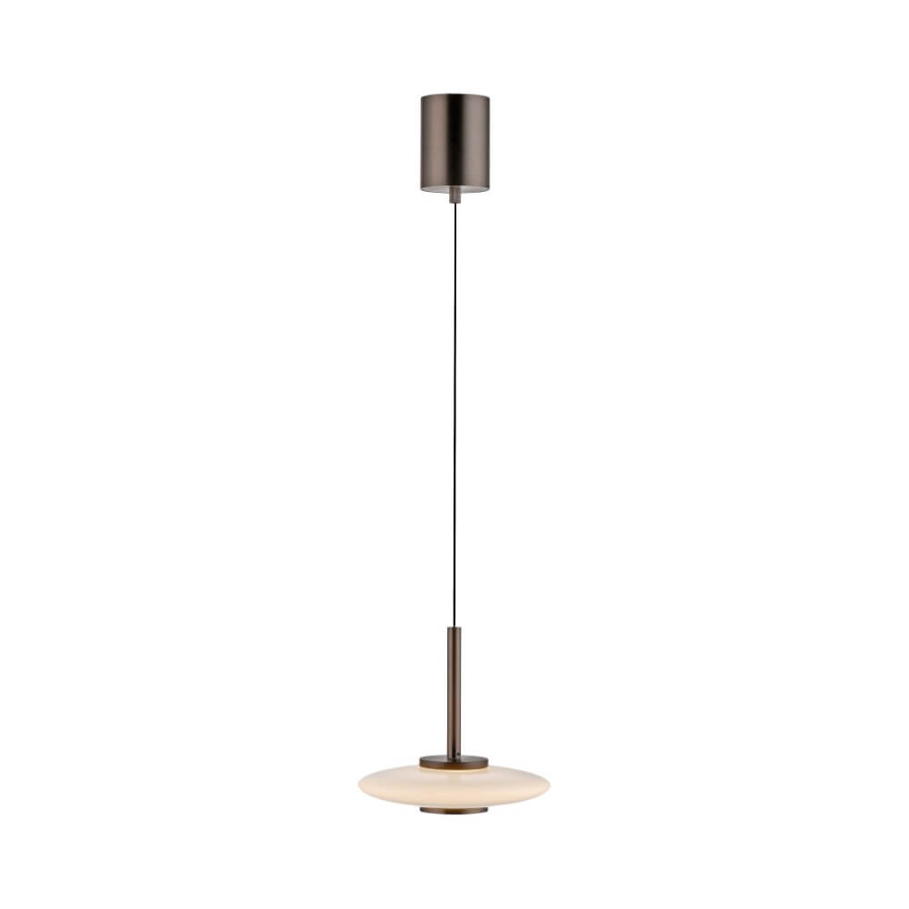 Paul Neuhaus Design hanglamp Pure Vitrum donkerbruin - 2053-34