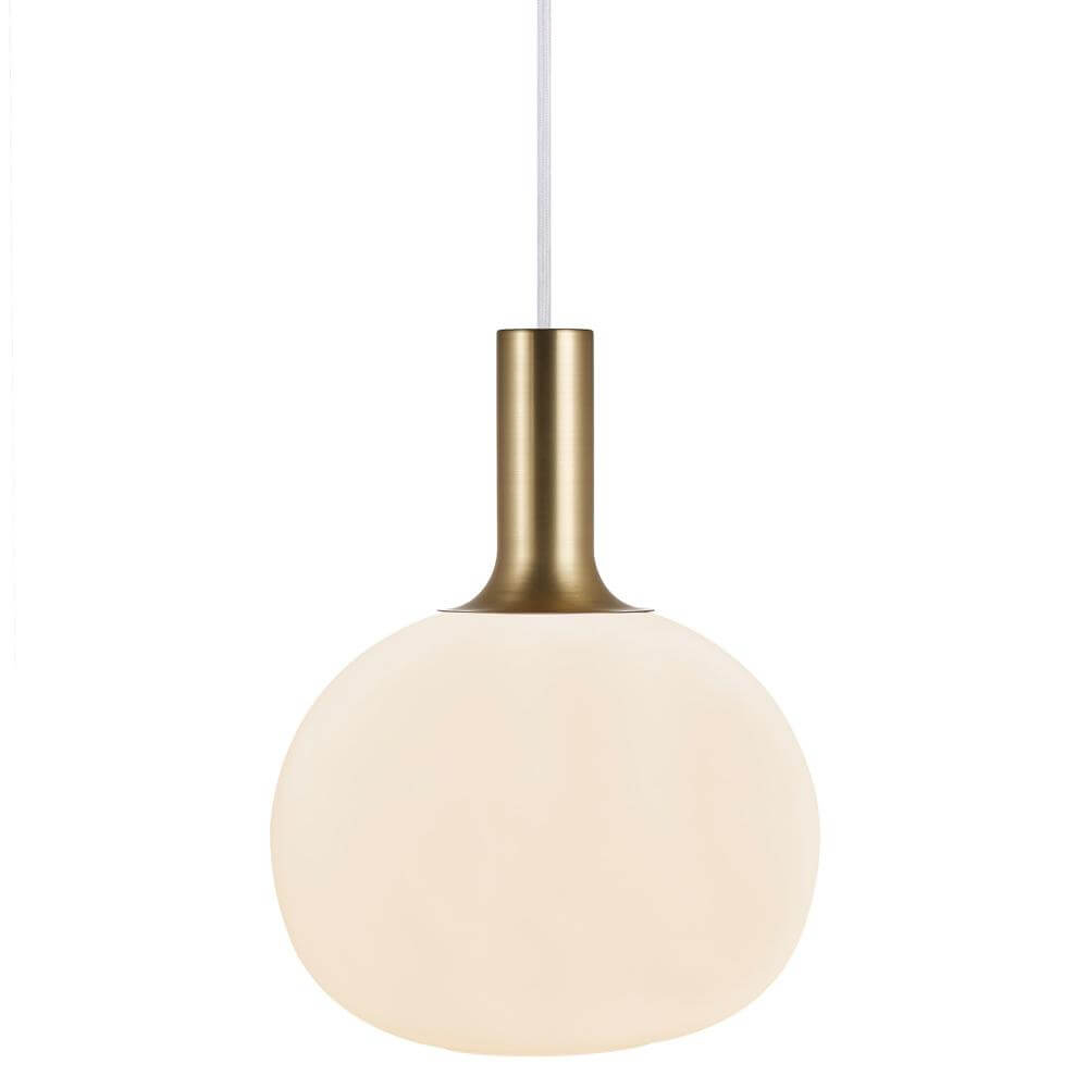 Nordlux Glazen hanglampAlton bol Ø 25cm wit - 47313001