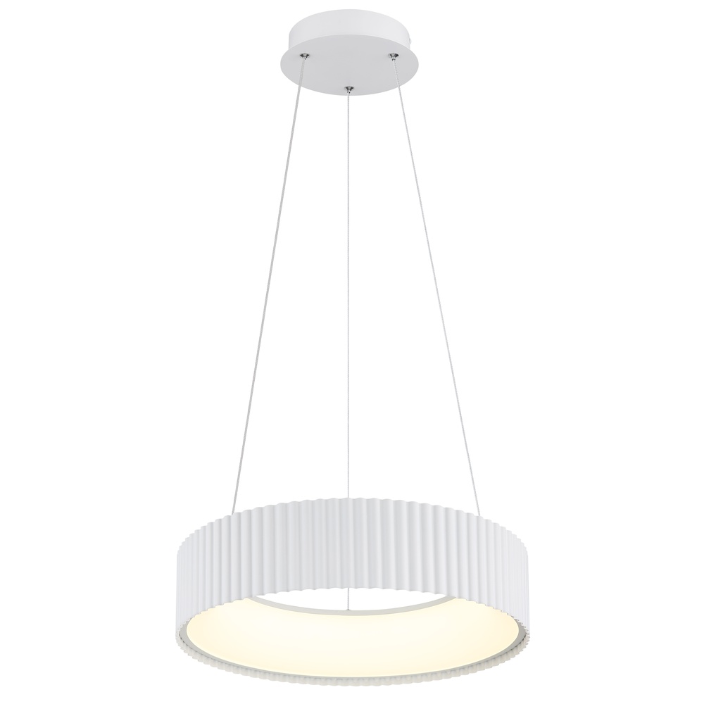 Globo Design hanglampKemp wit Ø 46cm - 15924W afbeelding