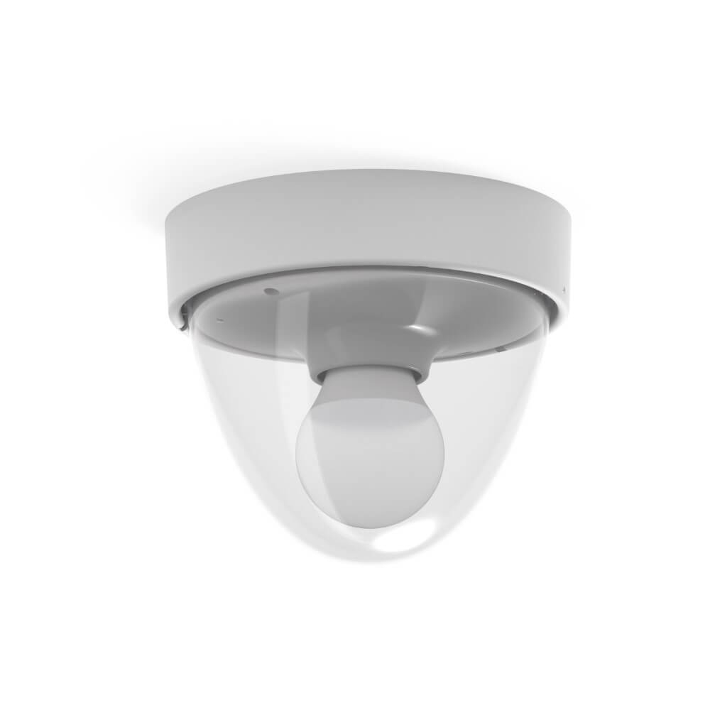 Lyora E27 plafondlampNook wit - 7972